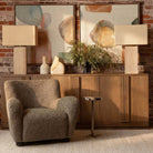 Clementine Accent Chair in Green-2
