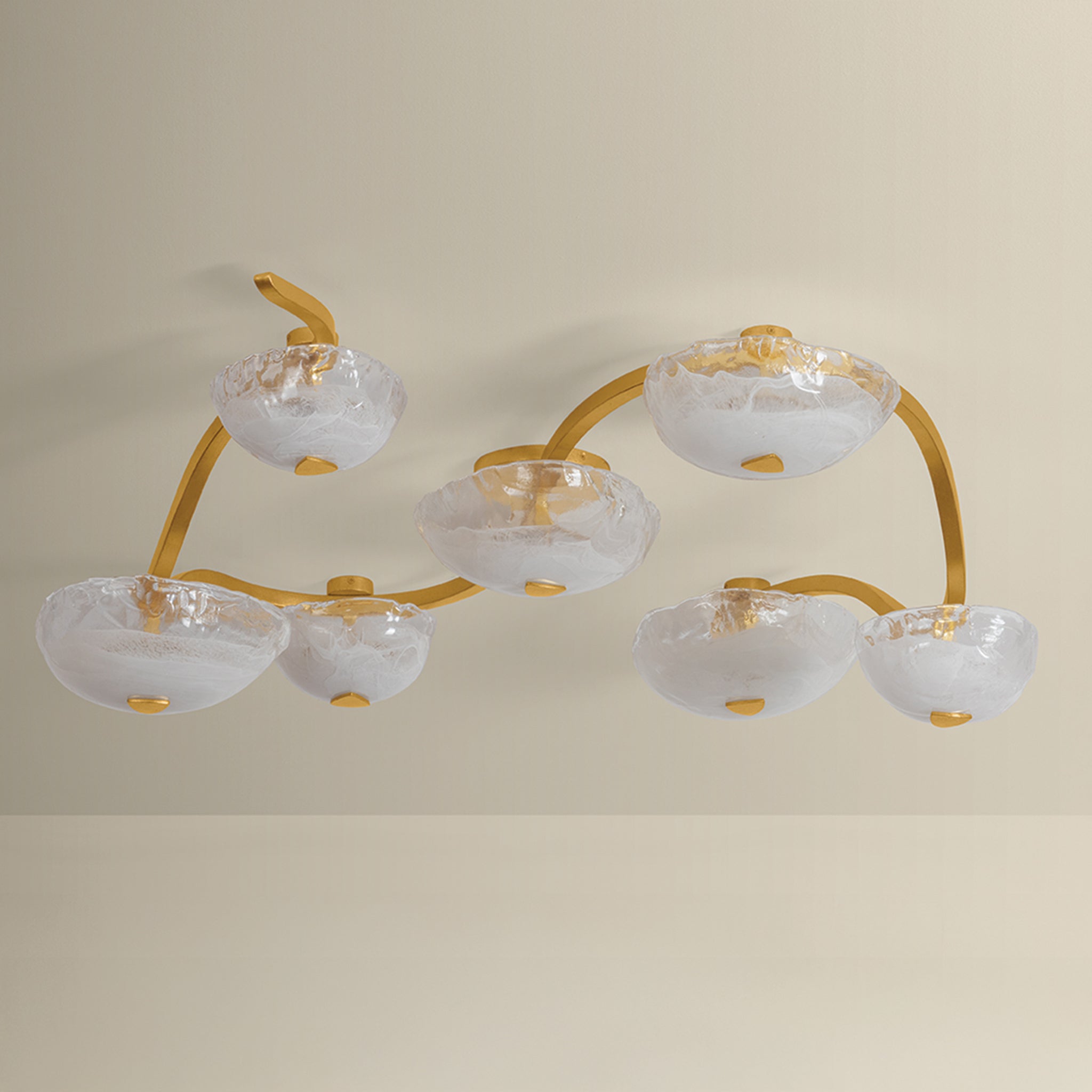 Kune Semi Flush by Noz Nozawa for Corbett-2