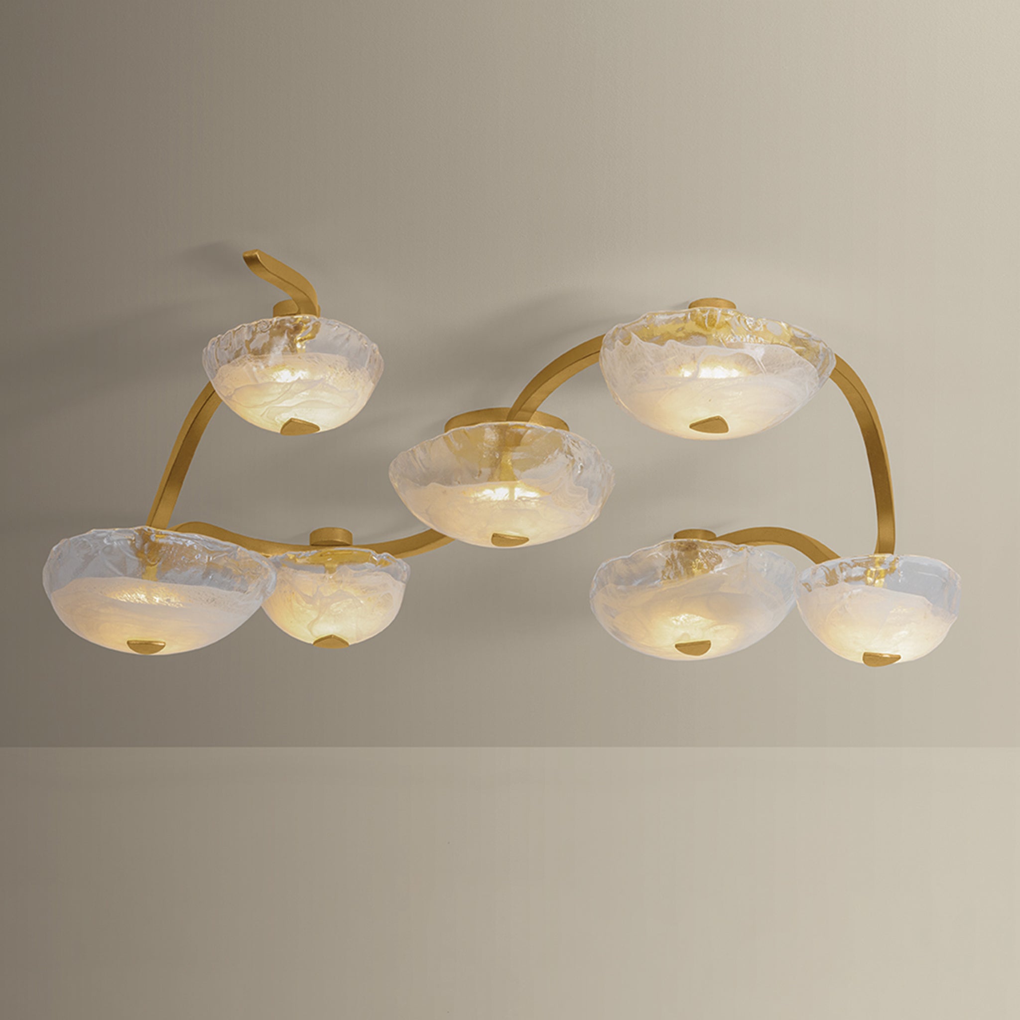Kune Semi Flush by Noz Nozawa for Corbett-3