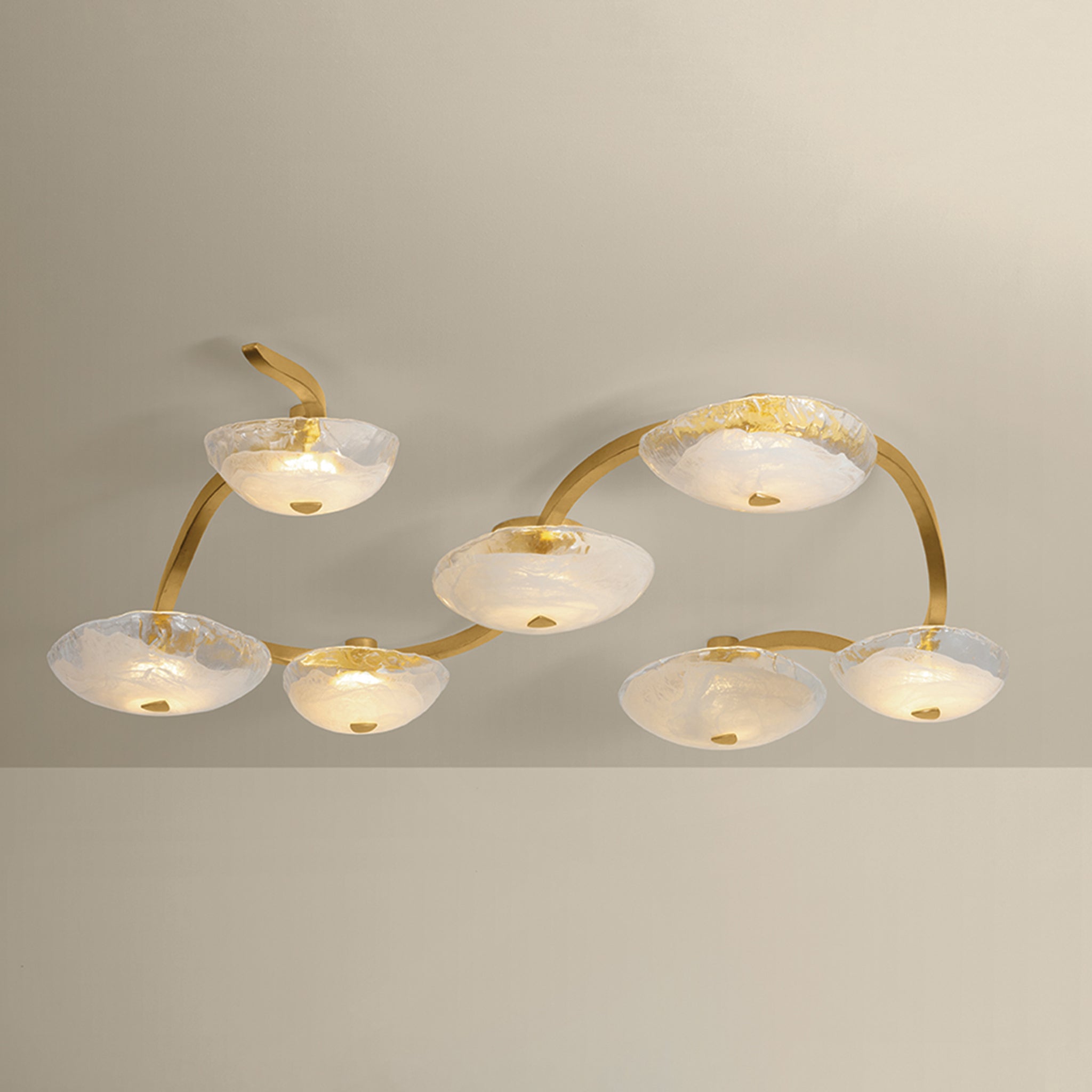 Kune Semi Flush by Noz Nozawa for Corbett-6