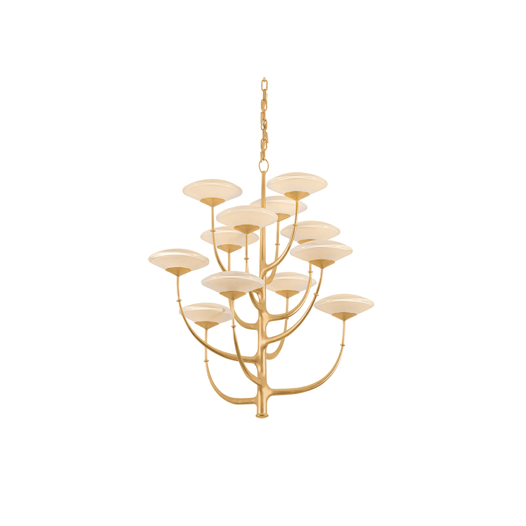 Pluro Chandelier by Noz Nozawa for Corbett-5