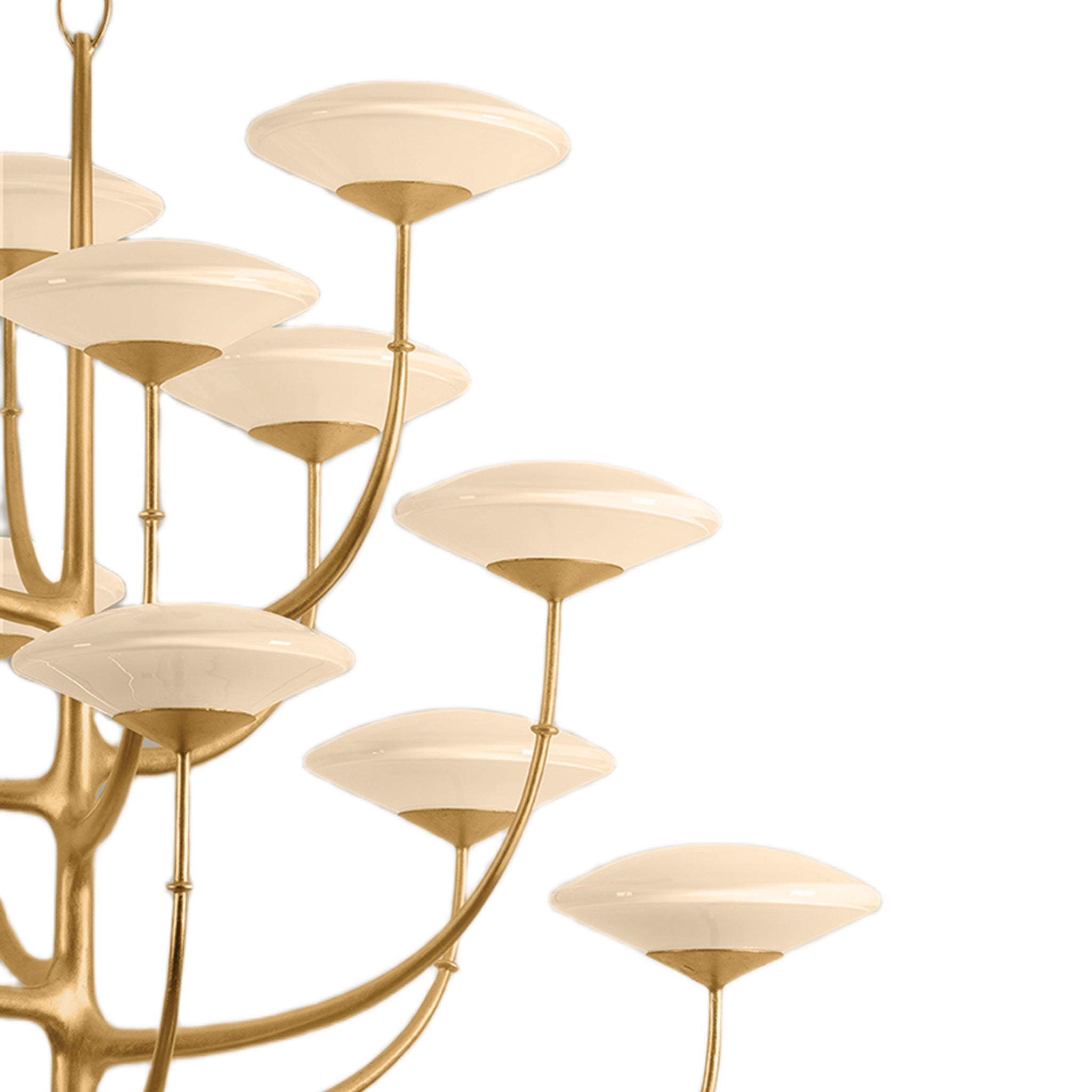 Pluro Chandelier by Noz Nozawa for Corbett-9