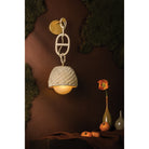 Piasu Wall Sconce by Noz Nozawa for Corbett-4