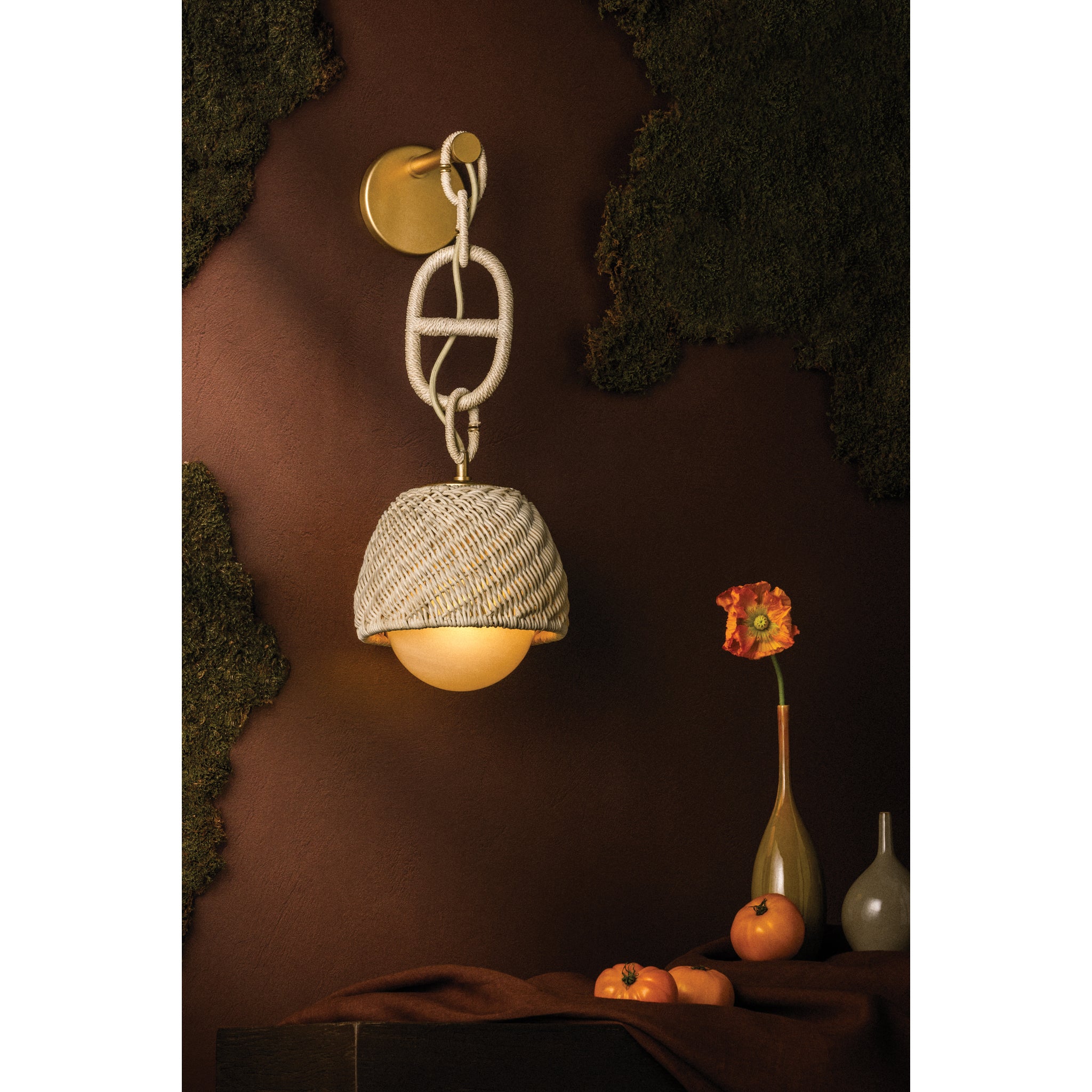 Piasu Wall Sconce by Noz Nozawa for Corbett-4