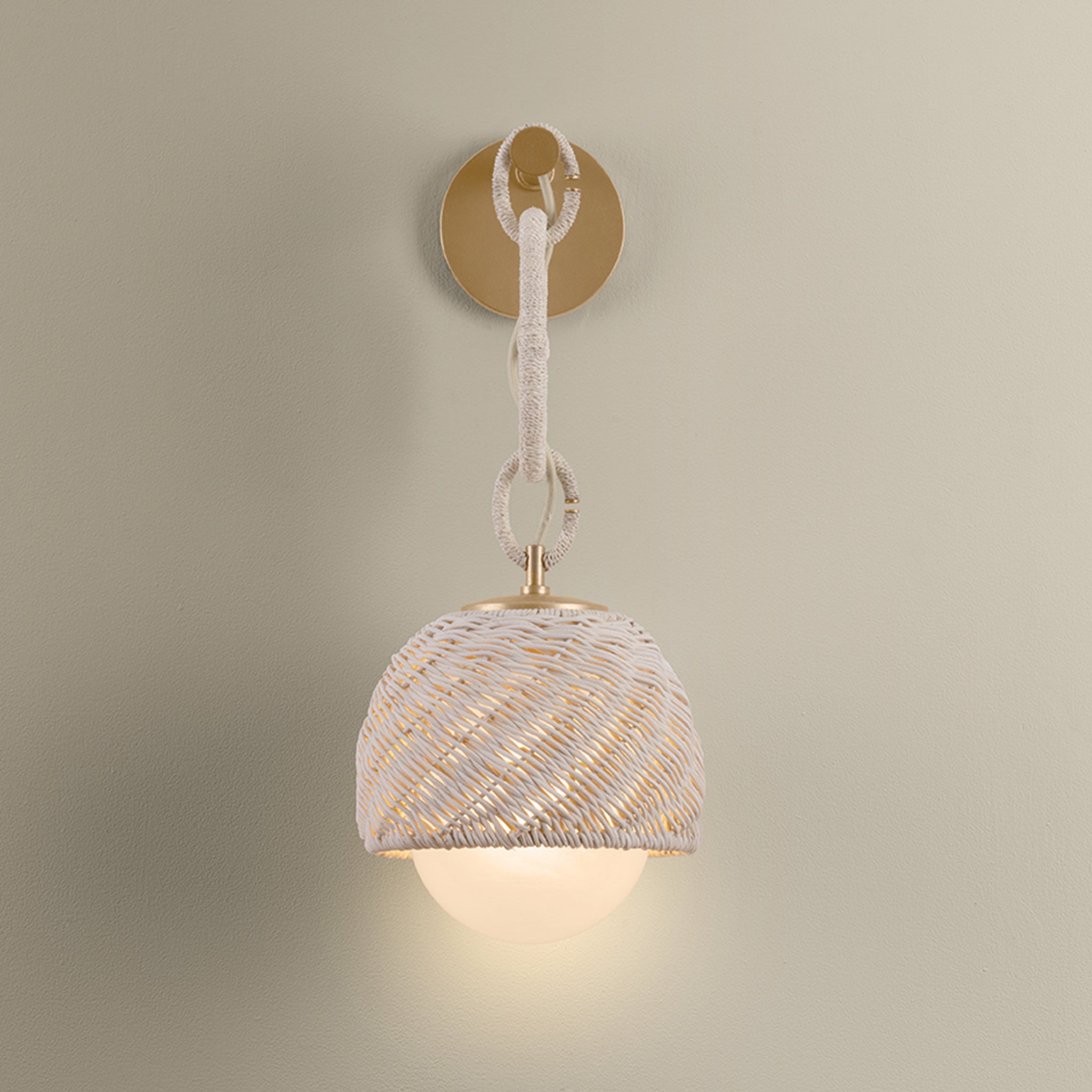 Piasu Wall Sconce by Noz Nozawa for Corbett-9