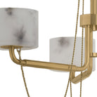 Bunda Chandelier by Noz Nozawa for Corbett-11