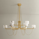 Bunda Chandelier by Noz Nozawa for Corbett-15