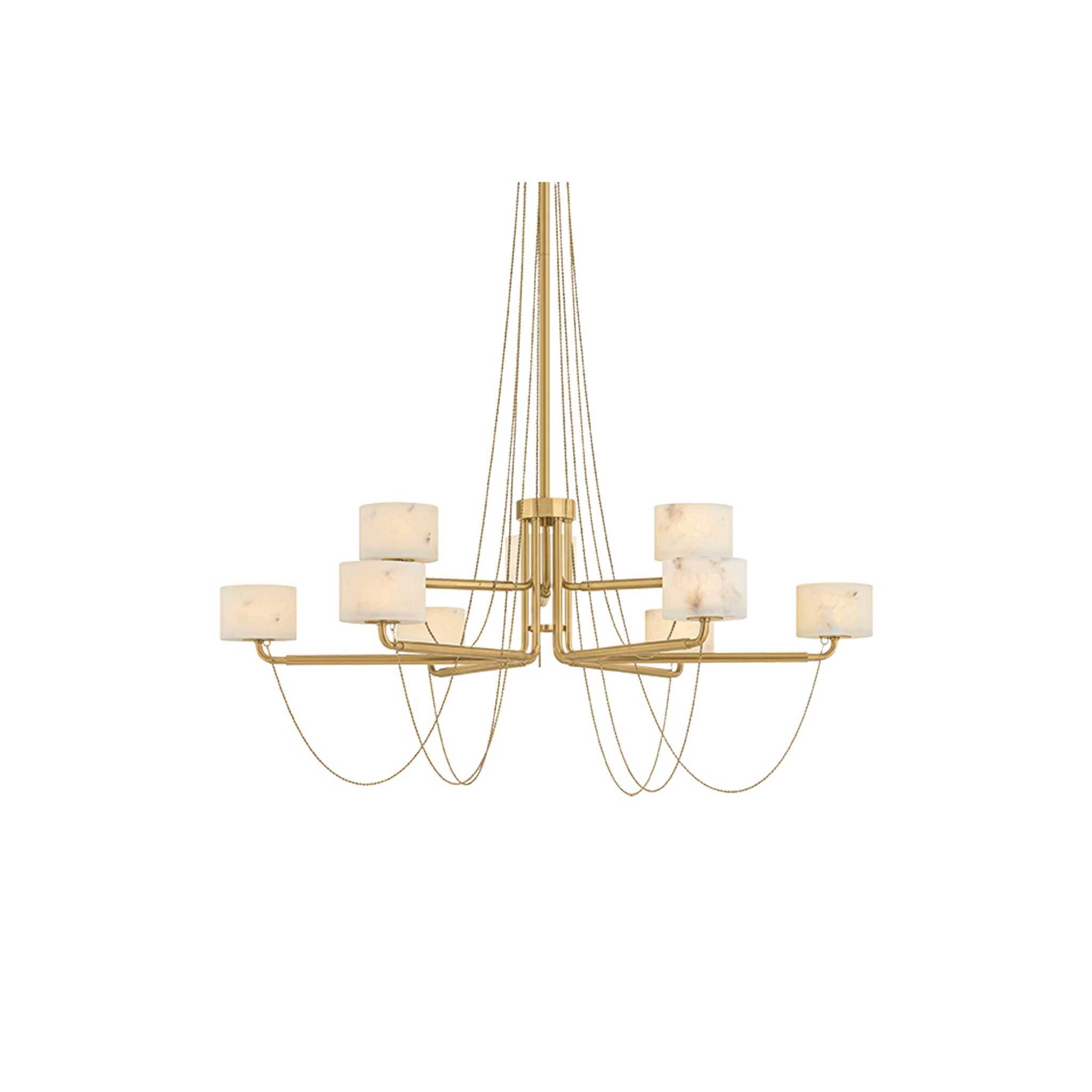 Bunda Chandelier by Noz Nozawa for Corbett-21
