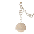 Piasu Chandelier by Noz Nozawa for Corbett-5
