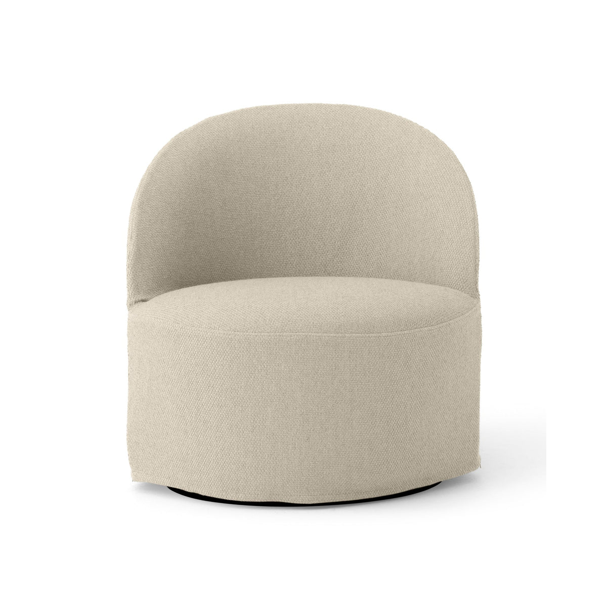 Tearoom Swivel with Return Lounge Chair with Loose Cover – Maison Roseaux