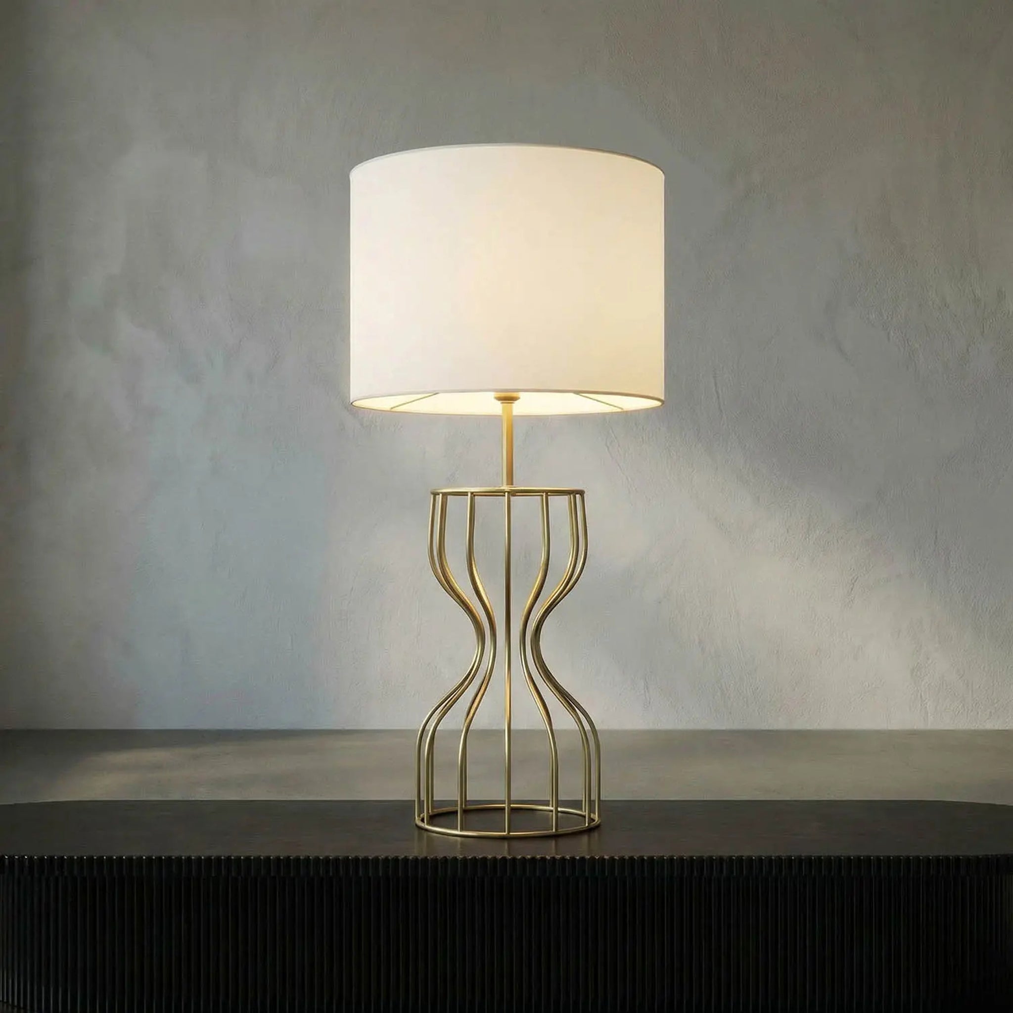Perry Table Lamp with Shade-3