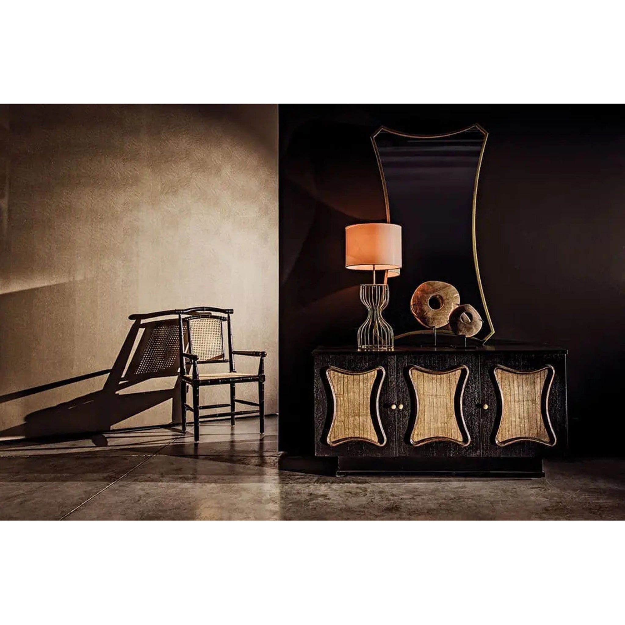 Perry Table Lamp with Shade-4