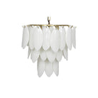 Lotus Chandelier in Antique Brass-1