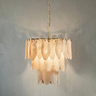 Lotus Chandelier in Antique Brass-3
