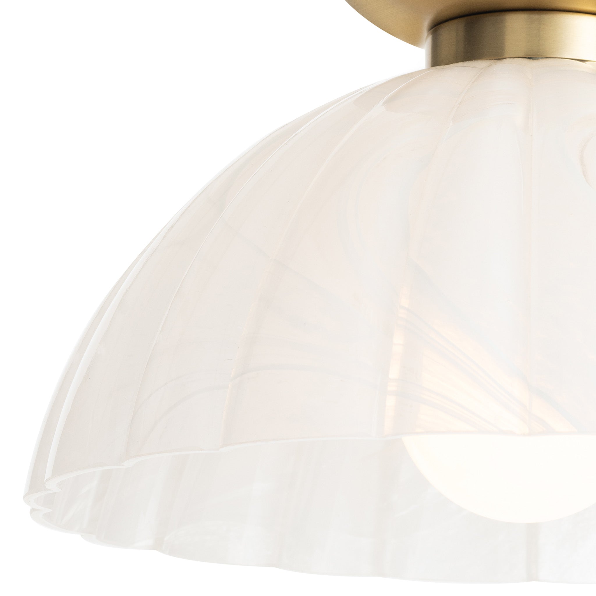Dariel Glass Flush Mount-4