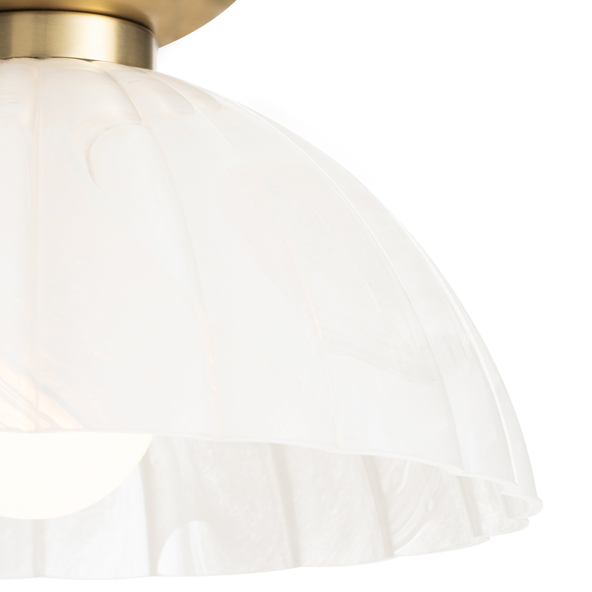 Dariel Glass Flush Mount-5