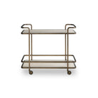 Aged Gold Bar Cart-1