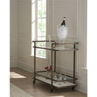 Aged Gold Bar Cart-2