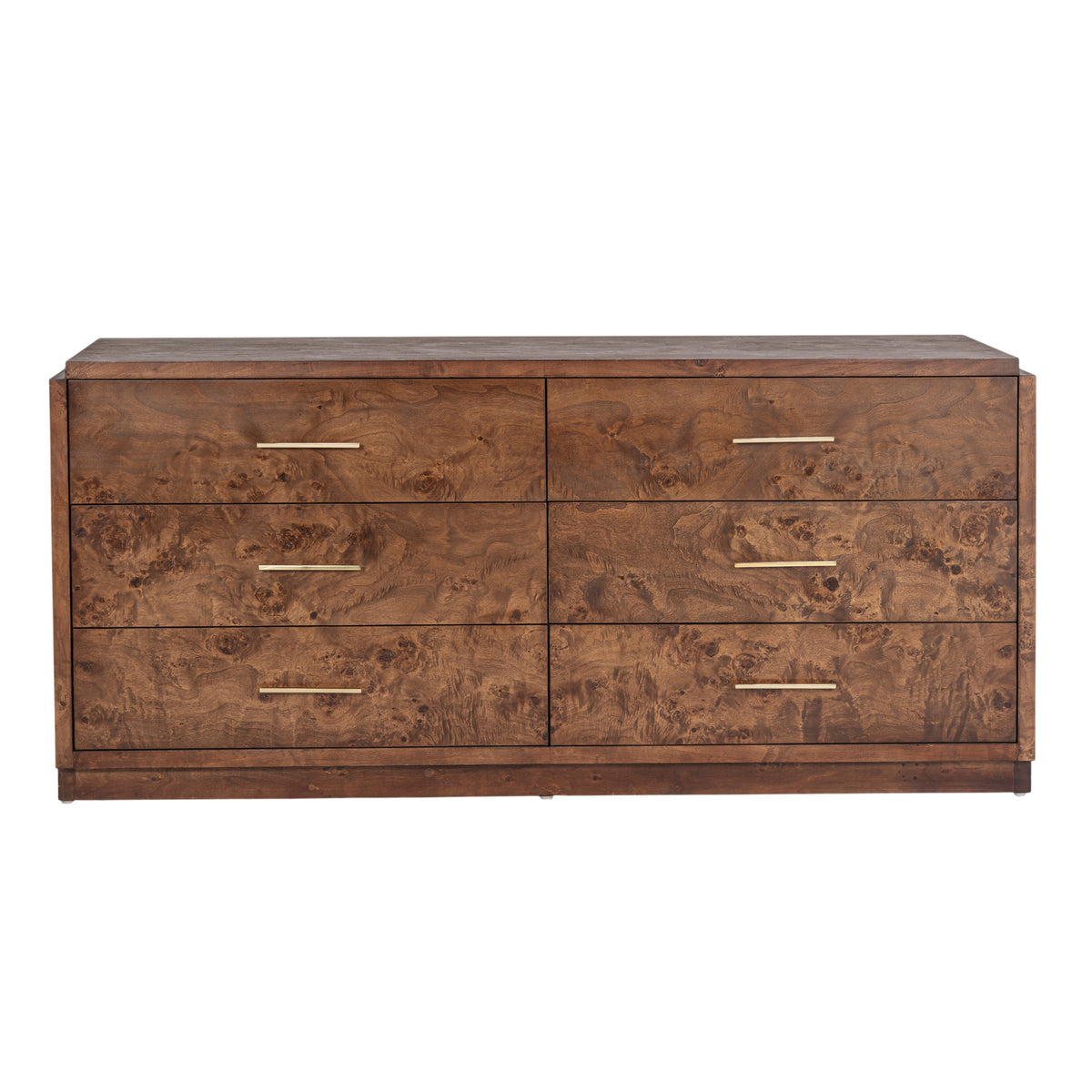 Wren 6-Drawer Burl Dresser-1