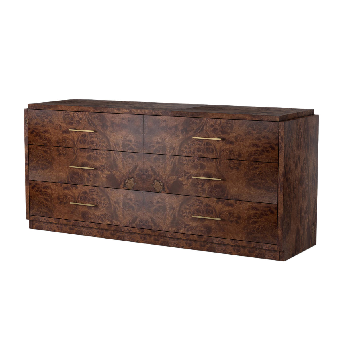 Wren 6-Drawer Burl Dresser-3