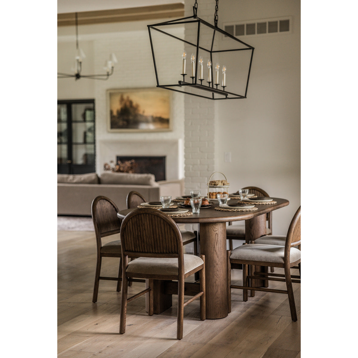 Billy Dining Table in Brown-2