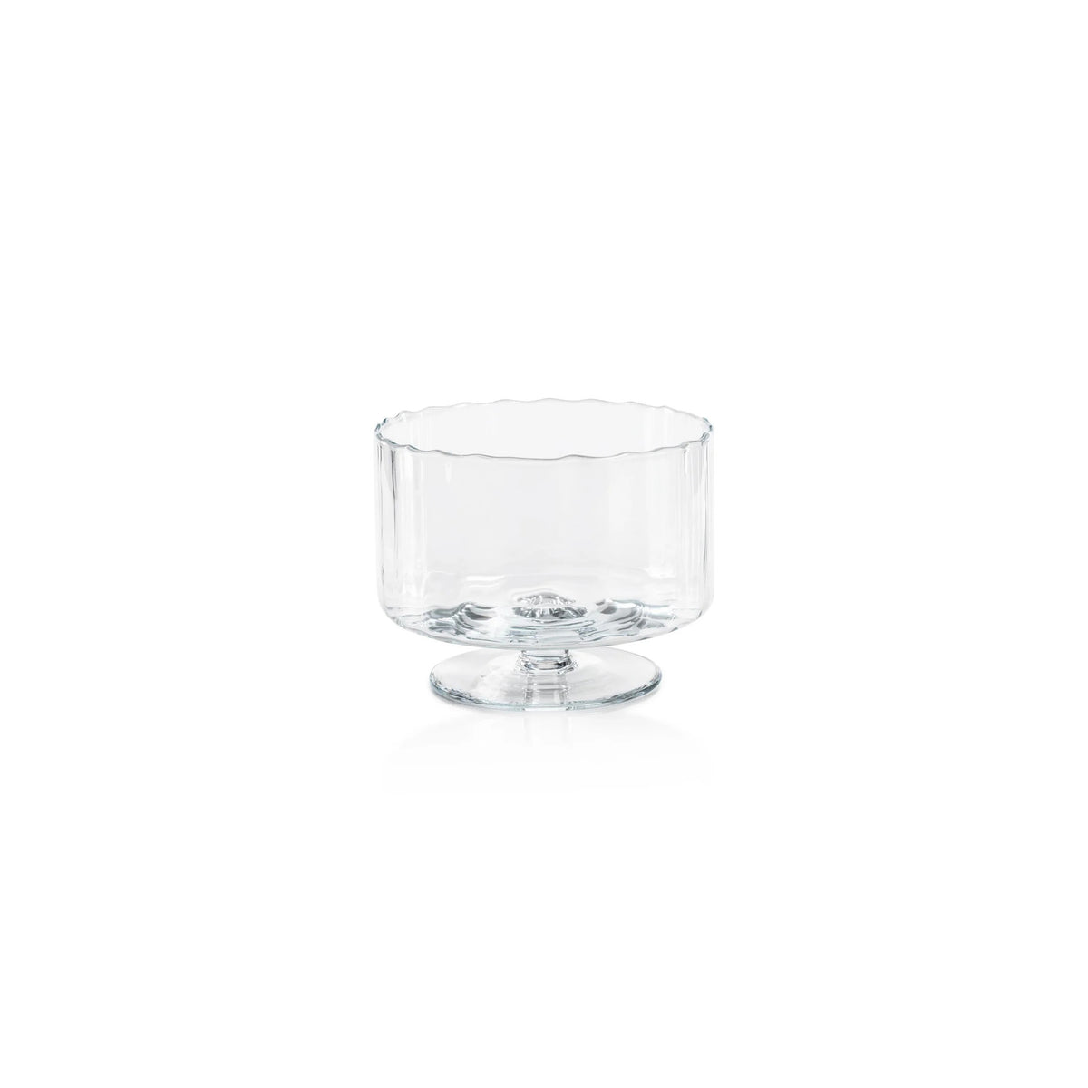 Leila Optic Glass Bowl
