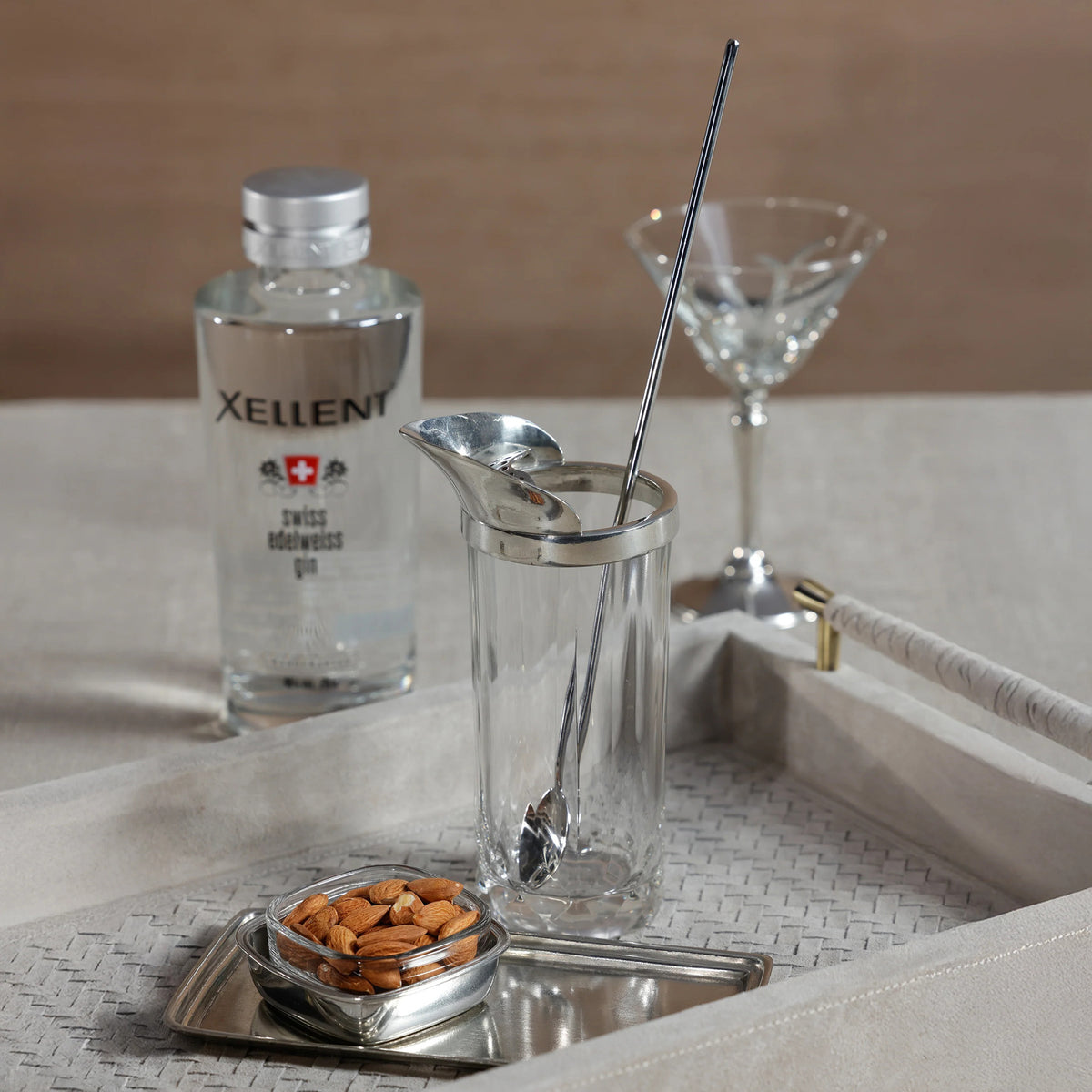 Saint Cocktail Mixing Glass with Stirrer-1