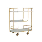 The first image of the Trainor Bar Cart