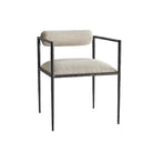 First image of the Barbana Chair in Pewter Texture