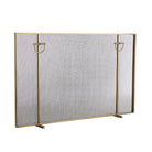First image of the Brooklyn Fireplace Screen in Antique Brass