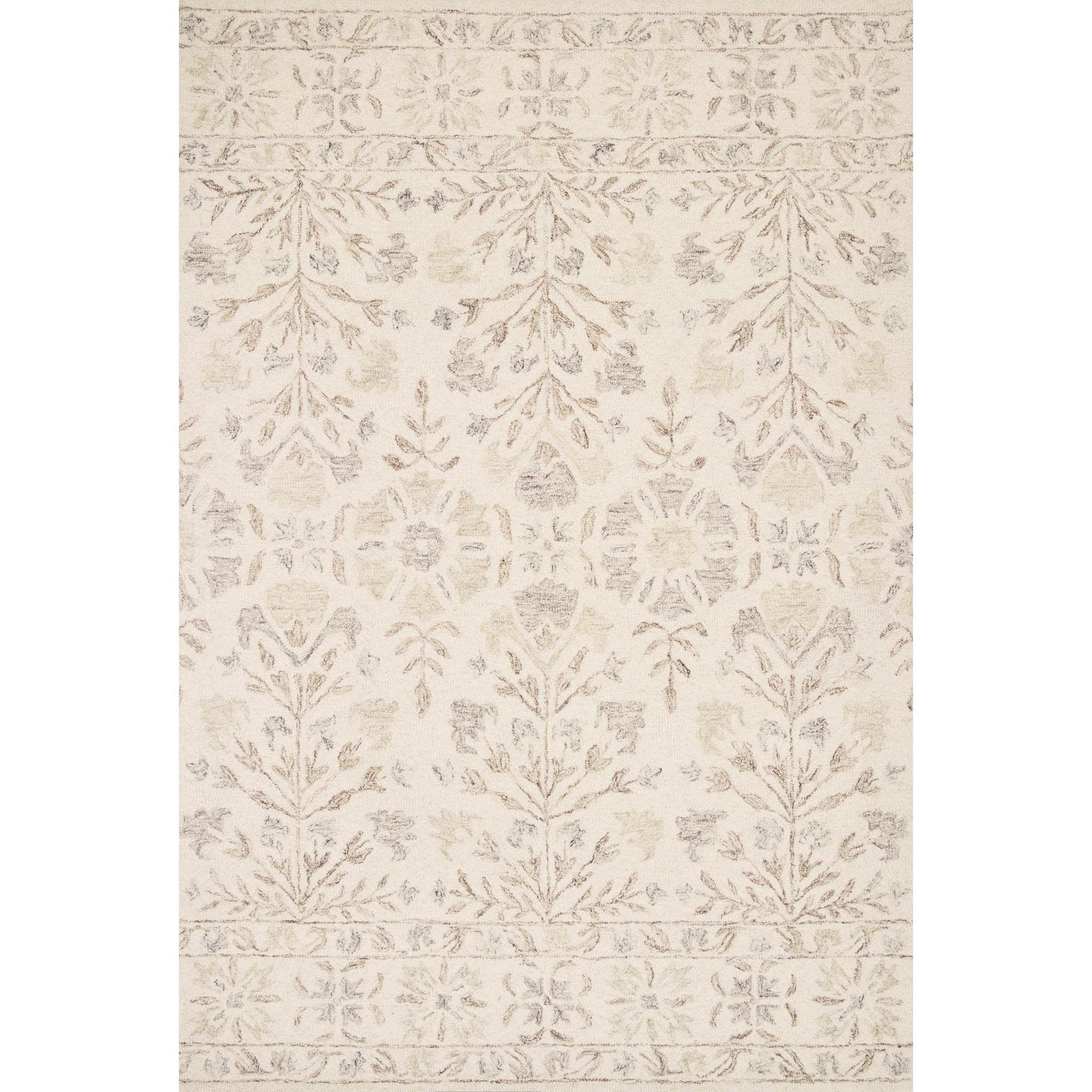 Norabel Rug in Ivory/Neutral – Maison Roseaux
